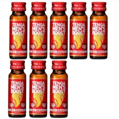 50ml×8本セット TENGA テンガ メンズブースト MEN'S BOOST エナジードリンク シトルリン アルギニン 賞味期限：2027.09のサムネイル
