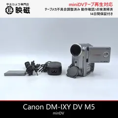 Canon キャノン DM-IXY DV M5 miniDVビデオカメラ 整備済み  miniDVテープ再生 ダビング DVD化 デジタル化用 02のサムネイル