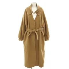 アメリヴィンテージ Ameri VINTAGE 2wayノーカラーベルトコート 2WAY NO COLLAR BELT COAT アウター 付け襟 S 茶 ブラウン 01020741000 /YTのサムネイル