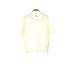ヴェルメイユ パー イエナ VERMEIL par iena ドロストTシャツ カットソー 半袖 ホワイト /ES ■OSのサムネイル