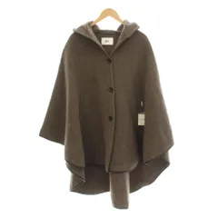 レイビームス Ray Beams ポンチョ ジャケット 上着 茶色 ブラウン フード /LPのサムネイル