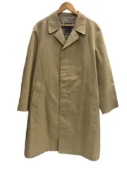 クリスチャン ディオール Christian Dior MONSIEUR 80s 80’s polyester×cotton gabardine soutien callar coat ステンカラーコート 40 S コート ベージュ 101MT-6556のサムネイル