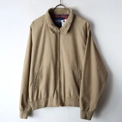 LANDS' END ランズエンド ハリントンジャケット ドリズラージャケット ベージュ M/ 古着 ヴィンテージのサムネイル