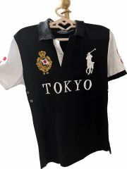 Polo Ralph Lauren ポロシャツ ビッグポニー swag 東京 Polo Ralph Lauren TOKYO希少 ビックポニー 刺繍 swag - メルカリ