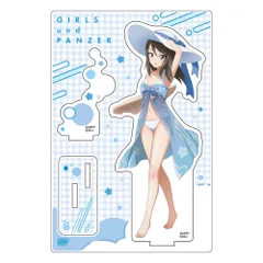 【予約販売/Pre-Order】ガールズ＆パンツァー 戦車道大作戦！ アクリルスタンド ミカ/水着2016 ガルパン 新品 未開封品 正規品 【カーテン魂】のサムネイル