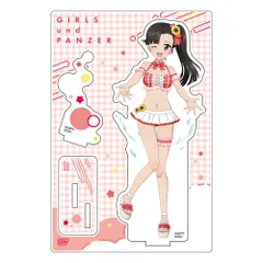 【予約販売/Pre-Order】ガールズ＆パンツァー 戦車道大作戦！ アクリルスタンド 西絹代/水着2025 ガルパン 新品 未開封品 正規品 【カーテン魂】のサムネイル