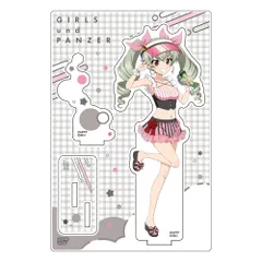 【予約販売/Pre-Order】ガールズ＆パンツァー 戦車道大作戦！ アクリルスタンド アンチョビ/水着2025 ガルパン 新品 未開封品 正規品 【カーテン魂】のサムネイル