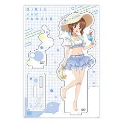 【予約販売/Pre-Order】ガールズ＆パンツァー 戦車道大作戦！ アクリルスタンド 西住みほ/水着2025 ガルパン 新品 未開封品 正規品 【カーテン魂】のサムネイル