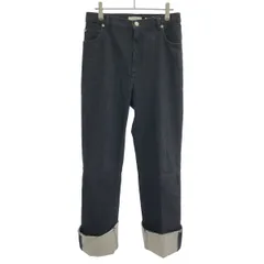 CELINE by Phoebe Philo セリーヌ フィービーファイロ ロールアップデザインデニムパンツ 2 1V89/523B ブラック 36のサムネイル