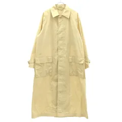 AURALEE オーラリー 21SS FINX NYLON CHAMBRAY SOUTIEN COLLAR COAT フィンクスナイロンシャンブレーコート A21SC02NC ライトベージュ系 0のサムネイル