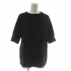 ホームスパン homspun カットソー Tシャツ F 黒 ブラック 無地 半袖 /RR27のサムネイル
