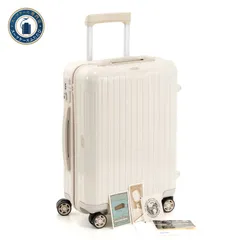 美品 RIMOWA リモワ ユナイテッドアローズ 限定 サルサ 32L 機内持ち込み 4輪 TSAロック Ecru エクリュ 白色 スーツケース キャリーバッグのサムネイル