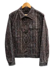 ポール・スミス Paul Smith ペイズリー ワーク トラッカージャケット 総柄 PF-6M-72352 ジャケット パープル Mサイズ 101MT-6561のサムネイル