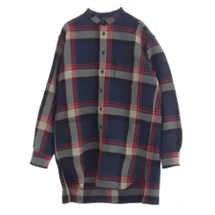 GUCCI グッチ 495091 チェック柄 ウール シャツ ジャケット コート ※襟欠品 マルチカラー系 48【中古】のサムネイル