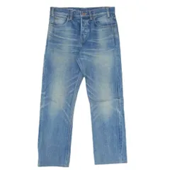 CELINE セリーヌ N213 945F 07UW ボーイフレンド ボタンフライ デニムパンツ ジーンズ インディゴブルー系 26【中古】のサムネイル