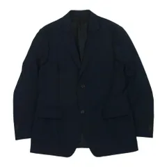 PRADA プラダ SD020 2018 TRAVEL EDITION  トラベルエディション バージンウール 2B シングル テーラード ジャケット ダークネイビー系 48【中古】のサムネイル