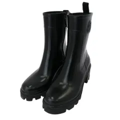 MONCLER モンクレール サイドジップ ラバー レインブーツ ブラック系 37【中古】のサムネイル