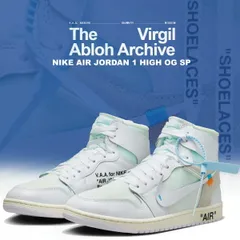 ナイキ エア ジョーダン 1 HIGH OG SP V.A.A. ホワイト NIKE AIR JORDAN 1 HIGH OG SP V.A.A. wht/wht aa3834-100のサムネイル