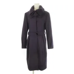 フィロソフィーディアルベルタフェレッティ PHILOSOPHY di ALBERTA FERRETTI コート ウール 紫 パープル 無地 ベルト付き 長袖 06085735 /CK4 ■GY50のサムネイル
