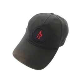 モンクレール MONCLER BASEBALL キャップ 帽子 ロゴ刺繍 コットン 黒 ブラック H10913B00026 /FF ■GY18のサムネイル