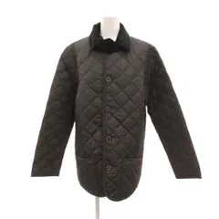 マッキントッシュ MACKINTOSH タグ付き キルティングジャケット 衿コーデュロイ 切替 38 グレー レギュラーカラー /TQのサムネイル