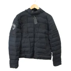 バンソン VANSON ダウンジャケット  ジャケット 上着 L 黒 ブラック フーディー ワッペン 長そで /AY ■GY12のサムネイル