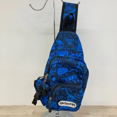 美品 OUTDOOR PRODUCTS ボディバッグ/ワンショルダーバッグ 恐竜柄 ネイビー/ブルー系 アウトドアプロダクツ キッズ/子供用[OR02978]のサムネイル