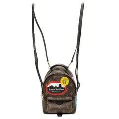 ルイ ヴィトン モノグラム パームスプリングス ミニ リュック バックパック M42971 ブラウン PVC レザー レディース LOUIS VUITTON【228-80677】のサムネイル