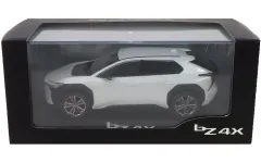 中古】ミニカー 1/30 bZ4X(プラチナホワイトパールマイカ) カラー