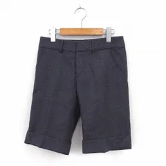 ミッシュマッシュ MISCH MASCH パンツ ハーフパンツ ウール シンプル ロールアップ 36 グレー /ST36のサムネイル