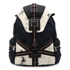 Christian Dior クリスチャン ディオール DIOR HOMME ディオール オム バックパック リュックサック ナイロン レザー ホワイト ネイビー ブラックのサムネイル