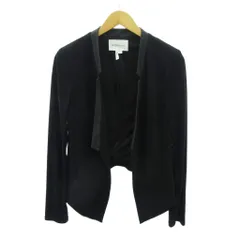 ビーシービージーマックスアズリア BCBGMAXAZRIA 薄手 ジャケット ブルゾン M 黒 ブラック 1108 STKのサムネイル