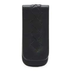 BOTTEGA VENETA ボッテガ ヴェネタ ボッテガベネタ イントレチャート マネークリップ ビルクリップ 札ばさみ レザー ブラック 黒のサムネイル