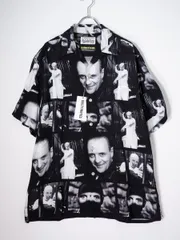 WACKOMARIAワコマリア THE SILENCE OF THE LAMBS S/S HAWAIIAN SHIRT (TYPE-1)羊たちの沈黙 半袖ハワイアンシャツ【L】【MSHA82345】のサムネイル