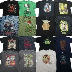 古着卸 まとめ売り キャラクター Tシャツ 16枚セット ( メンズ XL