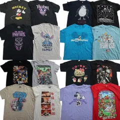 古着卸 まとめ売り キャラクター Tシャツ 16枚セット ( メンズ L
