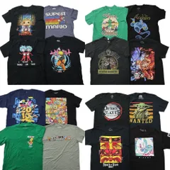 古着卸 まとめ売り キャラクター Tシャツ 16枚セット ( メンズ M