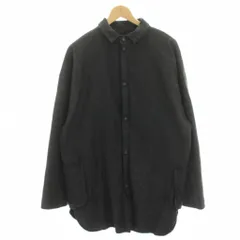 ポータークラシック Porter Classic コットンモールスキン シャツジャケット 長袖 2 黒 ブラック /HNのサムネイル