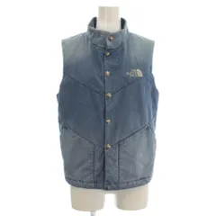 ザノースフェイス THE NORTH FACE PURPLE LABEL Insulated Vest 中綿 デニム ベスト キルティング S 青 ブルー NY2801N /☆Gのサムネイル