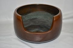 茶道具】唐銅製風炉 五徳/底瓦/前瓦(春峰)一式 煎茶道具 お稽古 - メルカリ