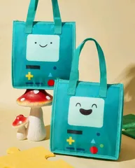 ADVENTURE TIME アドベンチャータイム ビーモ ランチバッグ 保冷バッグ 緑 グリーン 弁当バッグ 弁当袋 トートバッグ カトゥーン キャラクター 可愛い 海外製品のサムネイル