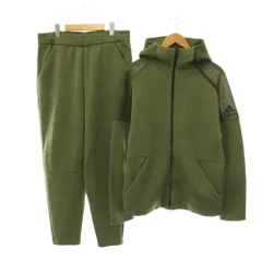 アディダス adidas パーカー パンツ ジップアップ セットアップ XO カーキ /HK ■OSのサムネイル
