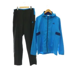 アディダス adidas ジャケット ジップアップ パンツ セットアップ O XO ブルー ブラック /HK ■OSのサムネイル