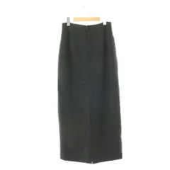 エトレトウキョウ ETRE TOKYO 25AW ダブルジップIラインロングスカート ウール M ダークグレー /HS ■OSのサムネイル