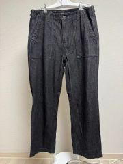 90s willie esco 古着 刺繍ロゴ ハラコラベル バギー デニム - メルカリ