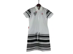 【中古ゴルフウェア】le coq sportif(ルコックスポルティフ) 半袖ワンピース Lのサムネイル