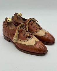 か*ね様 【新品未使用】三陽山長 ウィングチップ パターンオーダー品