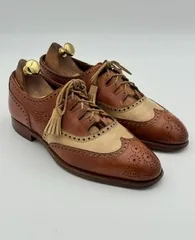 クロケット&ジョーンズ Crockett & Jones UK7D 25.5cm ギリーシューズのサムネイル