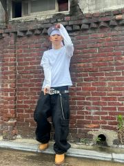 PLAYHOUR BAGGY CAMO PANTS かつきくん着用 サイズ2 - メルカリ