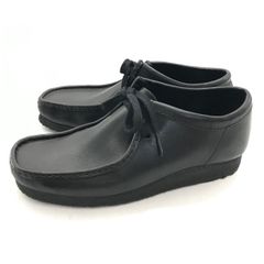 Clarks クラークス ワラビー UK8 26センチ ブラック - メルカリ